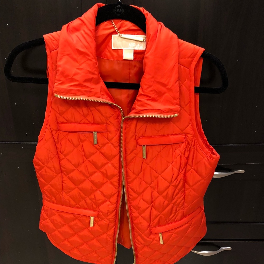 Orange Michael Kors vest size S